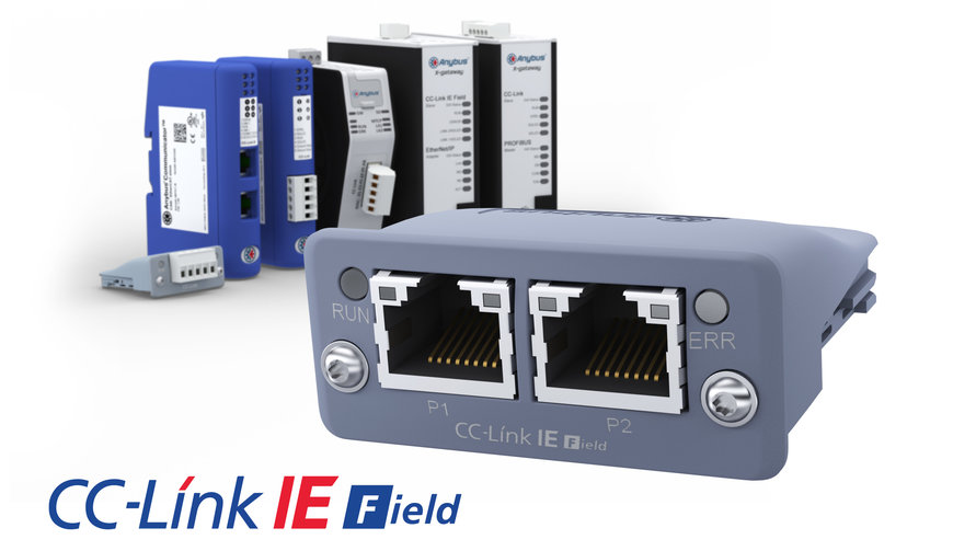 Новые коммуникационные модули Anybus CompactCom обеспечивают связь устройств автоматизации по сети CC-Link IE Field